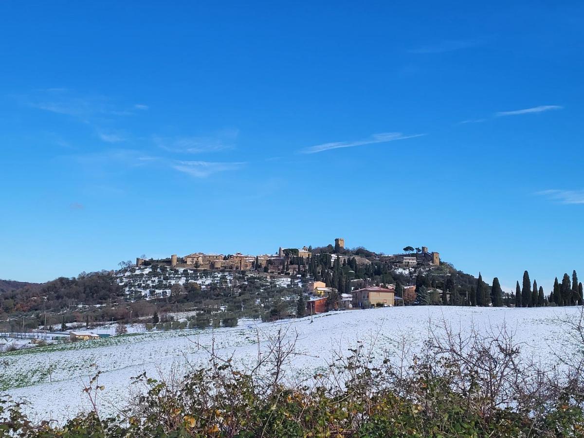 モンタルチーノCasa Per L'Osticcio Vista Sulla Val D'Orciaアパートメント エクステリア 写真