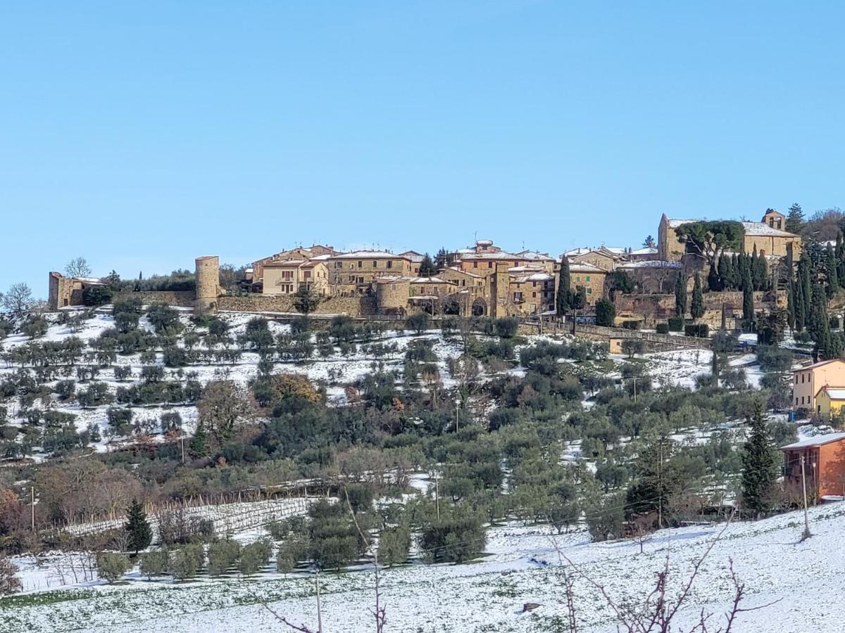 モンタルチーノCasa Per L'Osticcio Vista Sulla Val D'Orciaアパートメント エクステリア 写真